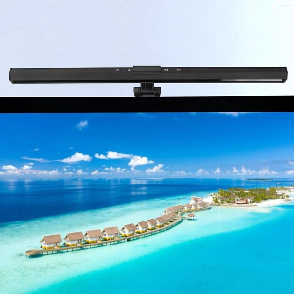 Aufbewahrungstaschen, 40 cm, dimmbare Desktop-Monitor-Bildschirmlampe, Aluminium, Augenpflege, LED-Leselampe, hängende Lichtleiste, USB-betrieben