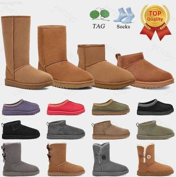 Australien Australian Classic Warm Boots Tasman Mini USGGS Damen Half Snow Boot USA GS 585401 Winter Vollfell Flauschige Satin Stiefeletten Booties Tazz Hausschuhe 986es