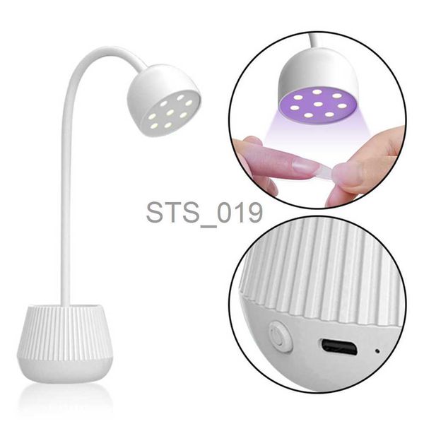 Essiccatori per unghie Vendita calda Netto Rosso Mini Lotus Lampada per unghie Gel ad asciugatura rapida Essiccatore per smalto Lampada UV per unghie in gel Strumento professionale per manicure x0828