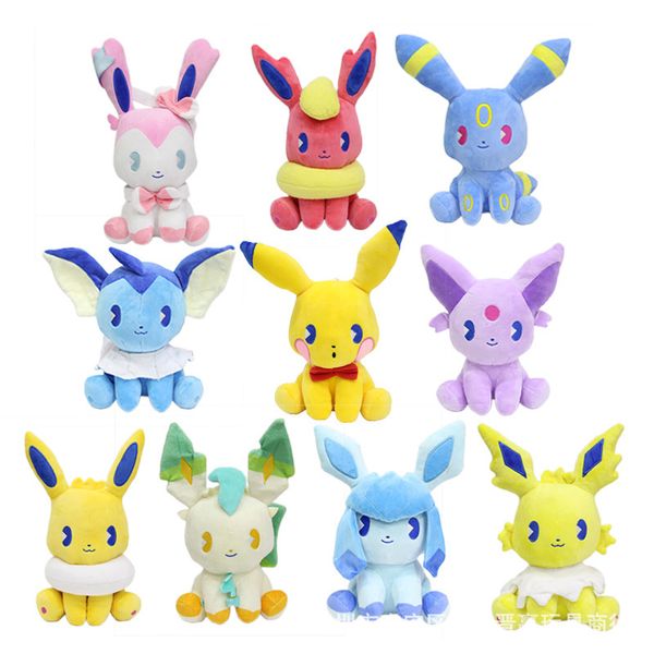 20 cm Giappone Cartoon Peluche Anime Tartaruga Anatra Bambola Giocattoli Kawaii Fulmine Simpatiche bambole di pezza per regalo per bambini