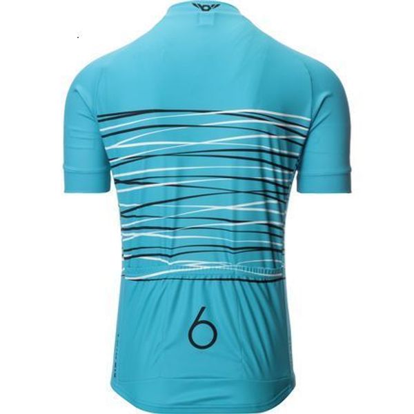 Camisas de ciclismo Tops Verão Mens Twin Six Ciclismo Jersey 6 Manga Curta MTB Roupas Roupas Ropa Maillot Ciclismo Racing Bicycle Roupas 230828