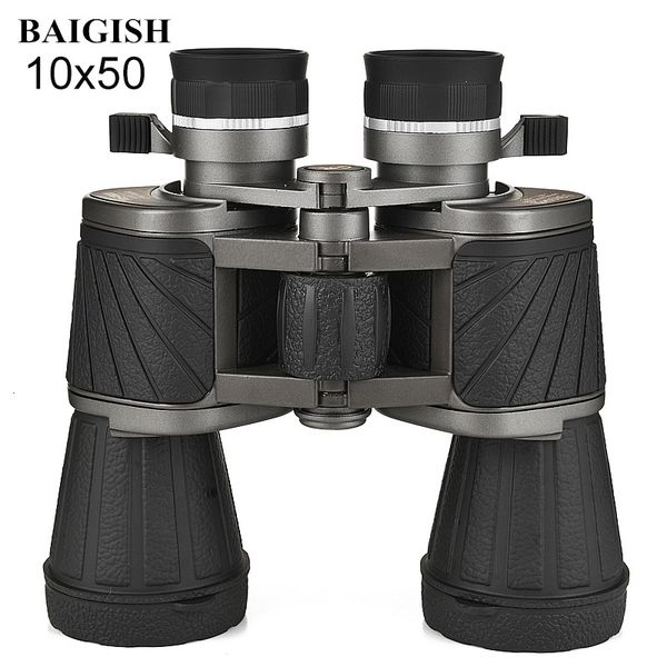 Binocolo telescopio Baigish russo potente militare 10x50 Lll visione notturna professionale per la caccia al birdwatching 230826