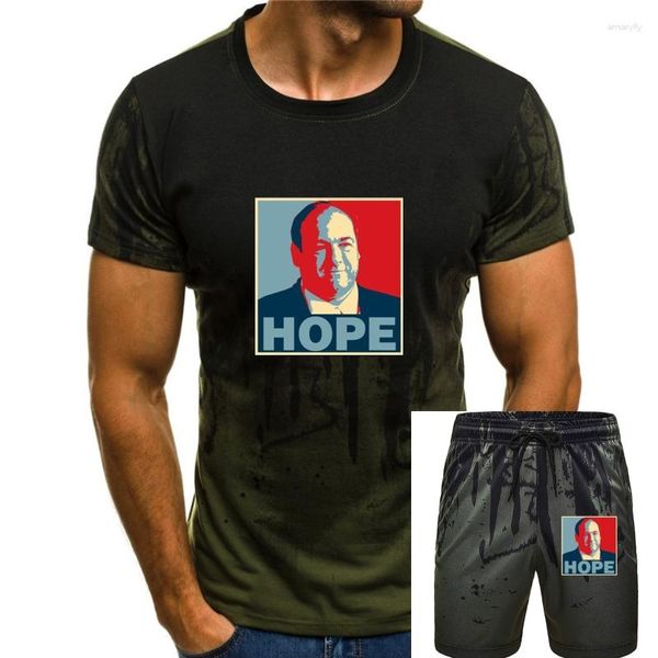 Tute da uomo Tony Soprano Sopranos Hope Mob Mafia T-shirt Discout Fashion Top 2023 Officia T-shirt a maniche corte