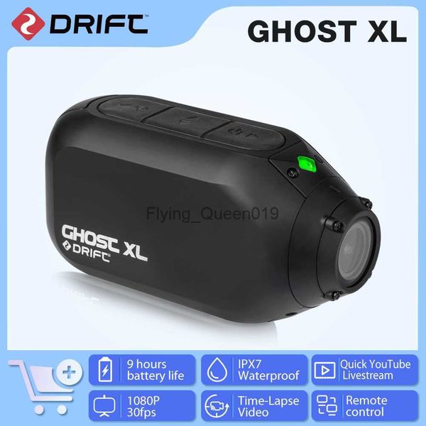 Drift Ghost XL IPX7 Macchina fotografica di azione impermeabile Sport 1080P WiFi Video Cam per moto Casco da bicicletta Videocamera Videocamera sportiva HKD230828