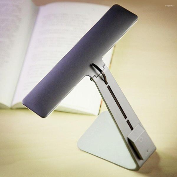 Lâmpadas de mesa LED lâmpada escurecimento inteligente usb leitura livro luz recarregável quarto escritório gota