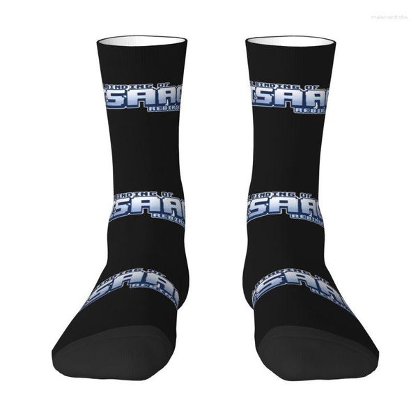 Herrensocken The Binding Of Isaac Rebirth Logo Crew Unisex Cooles 3D-Druckkleid