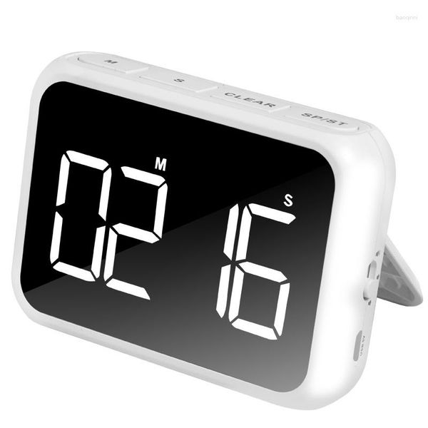 Orologi da tavolo Elettronico LED Timer Studente Semplice Cucina digitale Conto alla rovescia Promemoria Orologio da scrivania Regali di compleanno Orologi