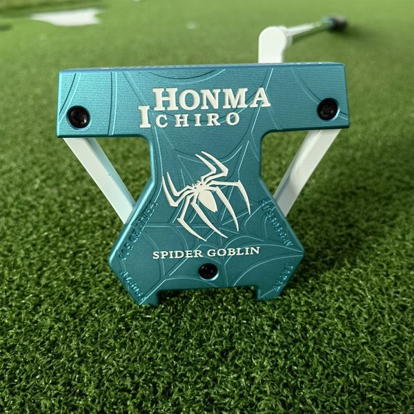 Ichiro Honma Oem Golf Putter G-IV Blue Spider AL6063 Авиационный алюминий с головным покрытием