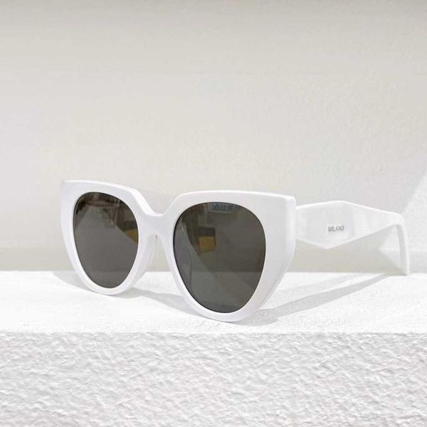 Солнцезащитные очки дизайнеров для женщин Mens Mens Online знаменитости поляризованные тикток треугольник Звезда звезды и тот же стиль женский универсальный мода PR14W с логотипом и коробкой