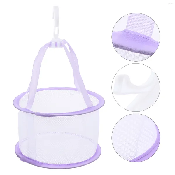 Set di accessori da bagno Beauty Egg Drying Net Basket Spugne Asciugatrice Calzini Rack Giocattolo Giocattoli Appesi