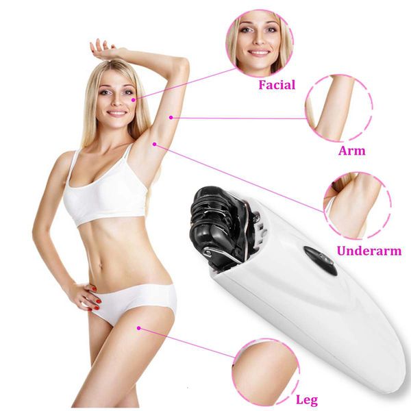 Epilatore Mini portatile elettrico pinzette dispositivo di depilazione donne ABS Trimmer depilazione per strumento di bellezza del corpo femminile 230826