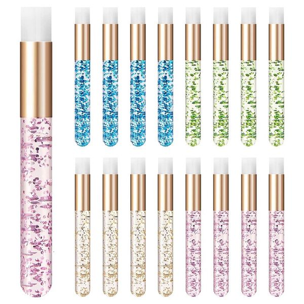 Ferramentas de maquiagem 30/50 / 100pcs Escovas de limpeza de cílios para extensões Glitter Lash Shampoo Nariz Limpeza de poros 230828