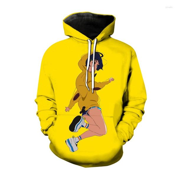 Erkek Hoodies Est Wonder Egze Yumurta Öncesi Anime 3D Baskı Sweatshirt Kawaii Kız Harajuku Erkek Kadın Sokak Giyim Moda Hoodie Üstleri Katlar