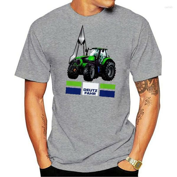 Мужские рубашки Deutz Fahr Tractor White Froom Est Fashion