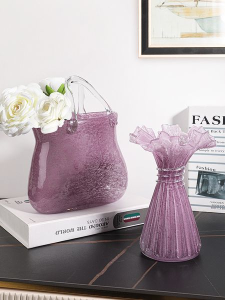 Вазы Современный роскошный кружевные вазы ручной вазы