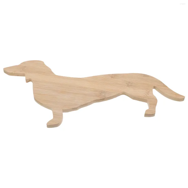 Pratos Dachshund Prato de Jantar Acessórios de Café Travessas Bandeja de Frutas Personalizada Charcutaria De Madeira Engraçada