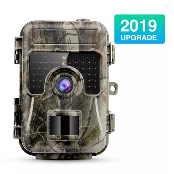 Po Trap per la caccia 16MP 1080P Trail Camera Motion Trigger veloce Visione notturna a infrarossi digitale Sorveglianza della fauna selvatica