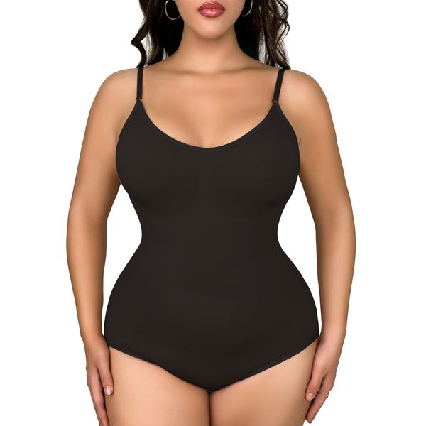 Damen-Bodysuit, Fitness, Sommer, Activewear, Playsuit, einfarbig, sportlicher Overall, Damen-Tanktop, Jogger, Schwarz, Europa und die Vereinigten Staaten, große Yards, Größe S-3XL