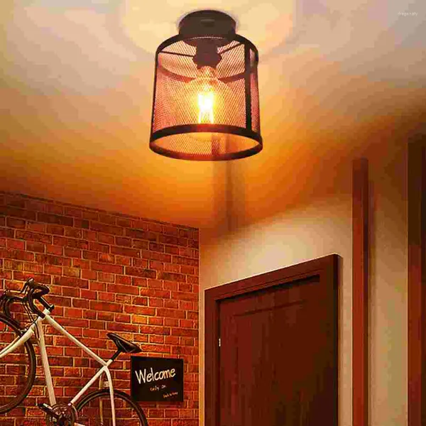 Deckenleuchten Lampe Flush Light Fixture Mount Home LED American Style Wohnzimmer Badezimmer