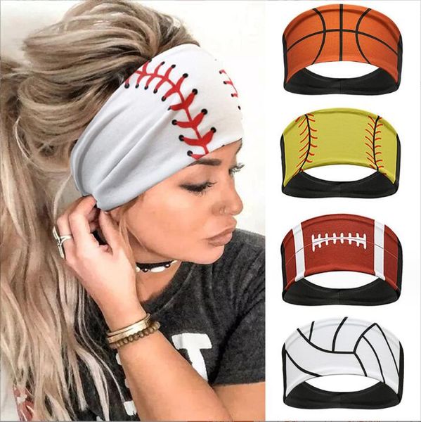 Acessórios esportivos de titânio 12 peças de beisebol softball bandana respirável bola elástica estampa faixa de cabelo bandana treino ajustável à prova de suor para meninas