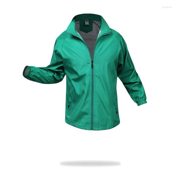 Casacos de trincheira masculinos mrmt 2023 marca composto windbreaker zíper bolso jaquetas casaco para masculino vestuário exterior vestuário