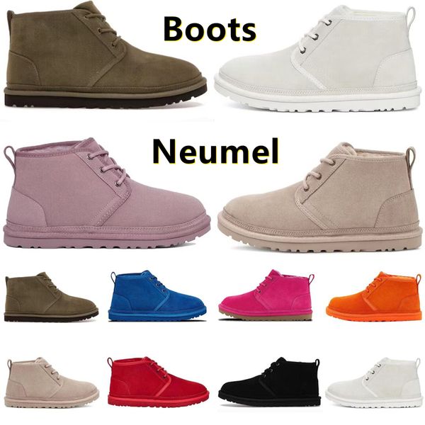 2023 Дизайнер Neumel Mini Mini Snow Platform Boots Boots Tazz Tasman Angle Boots