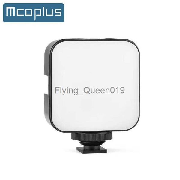 McOplus 5.5w Mini Led Lod Photography Video Light Selfie Lighting Photo Studio Lamp 6000K 49 Светодиодный бусин для съемки в прямом эфире Влогс HKD230828