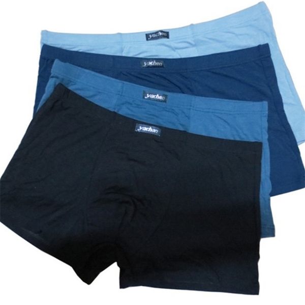 Cuecas homem roupa interior boxer shorts confortáveis homens boxers de fibra de bambu 230826