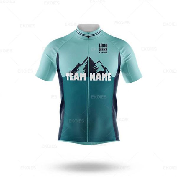 Radsport-Shirts, Oberteile, professionell, individueller Teamname, kurzärmelig, Unisex, Sommer-Radtrikots, Ropa Ciclismo, MTB, einheitliches Design, Rennrad-Trikots 230828