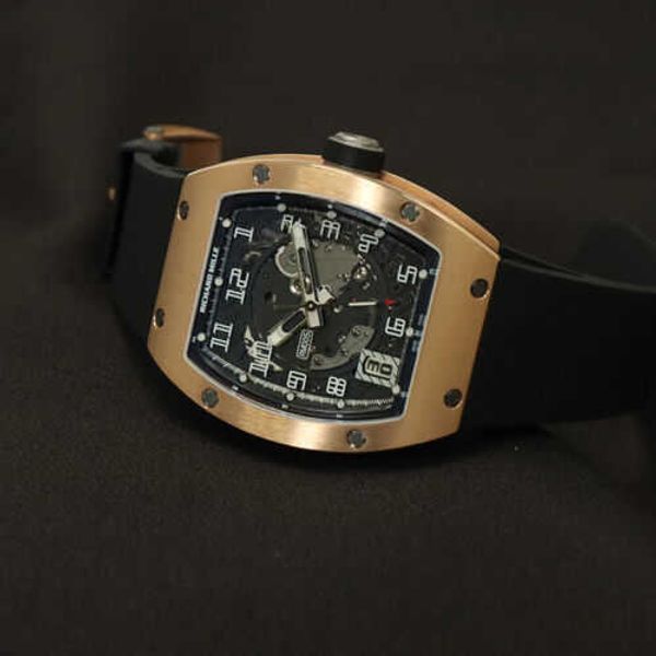Relojes de pulsera Richarmilles Relojes mecánicos deportivos suizos Richarmilles Automático Rm005 Oro rosa