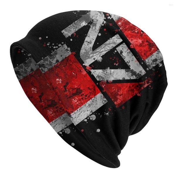 Berretti Mass Effect N7 Splatter Skullies Berretti Cappello Moda Autunno Inverno Strada Berretto unisex Adulto Estate Caldo Cofano Cappelli da maglia