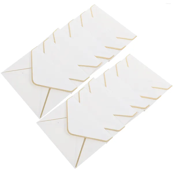 Envoltório de presente 24 pcs auto-selagem envelope festival acessórios cartão compacto envelopes multi-função casamento delicado pequeno