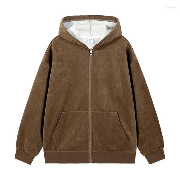 Herren Hoodies Herbst Oversize Zip Up Mantel Männer Baggy Strickjacke Jacke Mode Koreanische Straße Mit Kapuze Sweatshirts Kleidung Männlich Plus größe