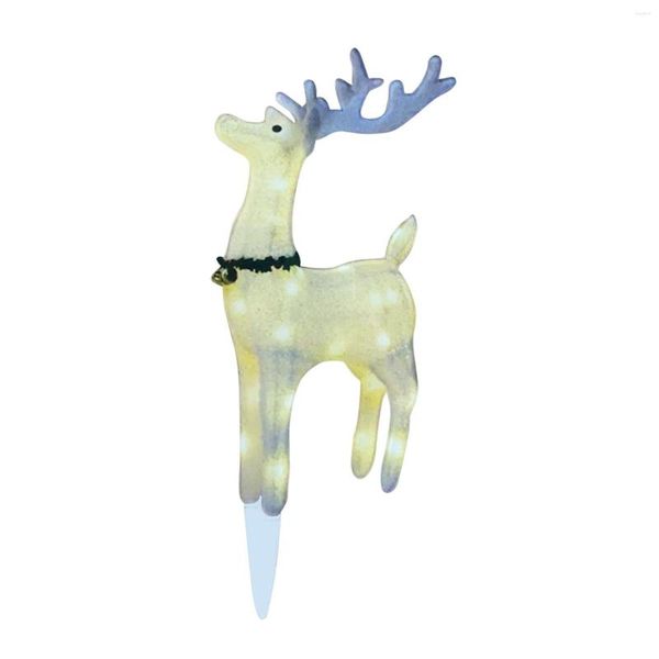Cordas Acrílicas Cervos de Natal Decoração de Luz Decorações Fofas para Amigo Família Vizinhos Presente