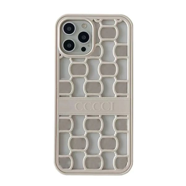 Designer Hollow Iphone Case покрывает модные фонеказы для iPhone 14 PROMAX 13 12 11 Pro Max Plus Luxury Coolse Chance Shell D238297C3