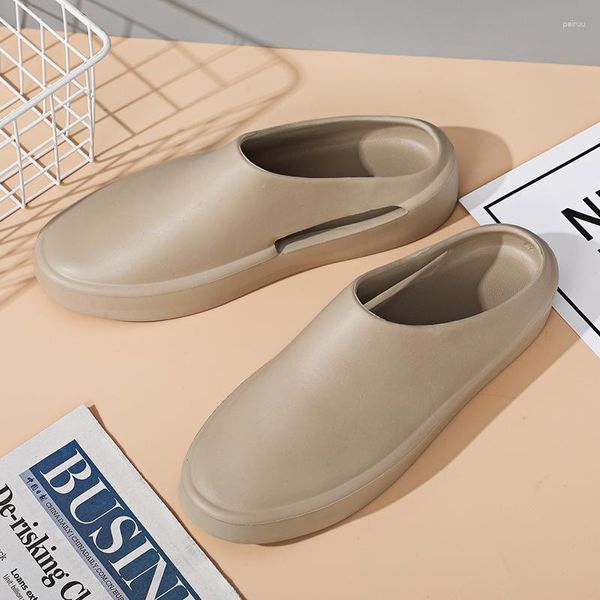 Slippers Unisex Trade Shouse Summer Cool Cool Slipper Women Man Fashion Sandal Home Легкий вес анти-скользкий офис повседневная