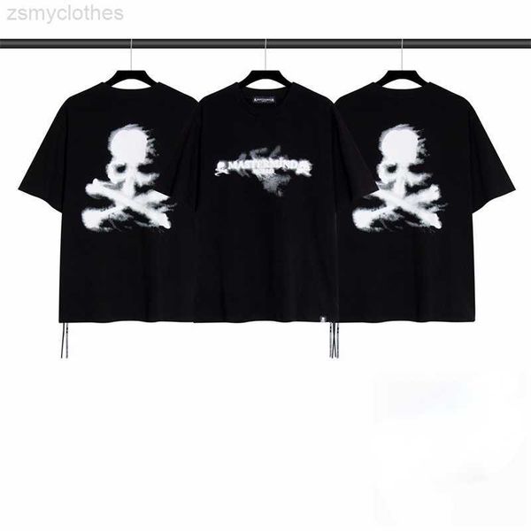 T-shirts pour hommes Bonne qualité Blur Skull Imprimer Mastermind Mode T-shirt Hommes Mastermind Femmes Vintage T-shirt Tee Vêtements pour hommes