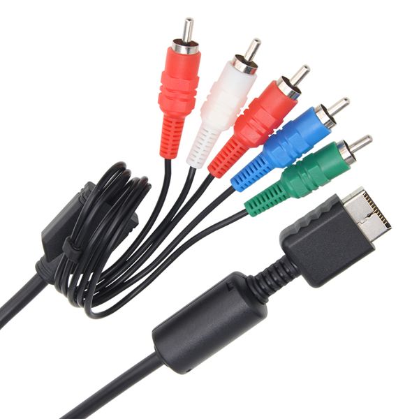 HD Multi Out Composite RCA Audio Video Cable 1,8M HDTV AV кабель для PS2 PS3