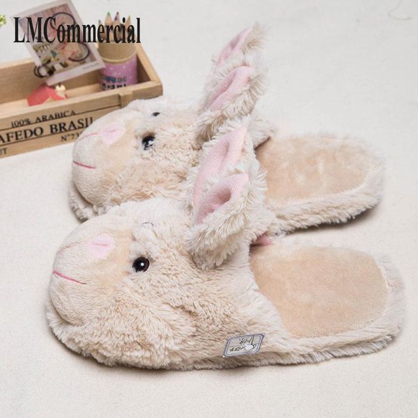 Pantofole da interno caldo inverno casa soffice moda uomo donna morbido peluche scarpe unisex carino divertente regalo di Natale