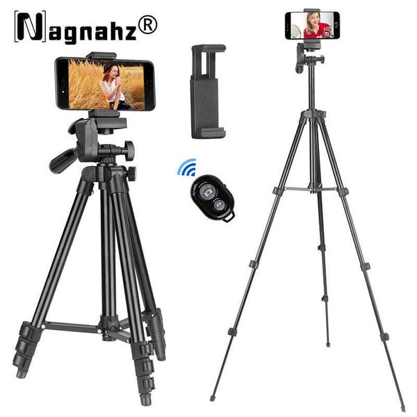 3120 tripé para telefone 100cm universal suporte de vídeo tripé com bluetooth selfie remoto gravação vídeo fotografia suporte hkd230828