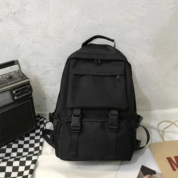 Street Fashion frauen Rucksack Große Kapazität Studenten Shcool Taschen Koreanische Version Casual Feminina Reise Rucksack HKD230828