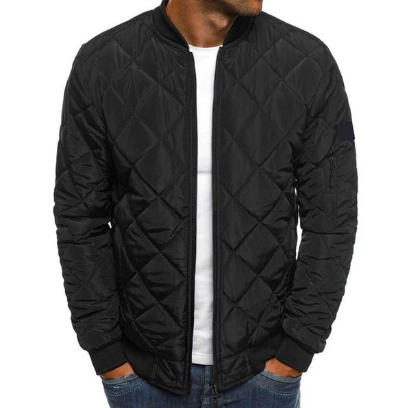 2023 Designer-Modemantel Herbst neue Herren-Kapuzenjacke Windjacke Reißverschluss einfarbig einfache Freizeit Luxus Plaid kleiner Trendstein