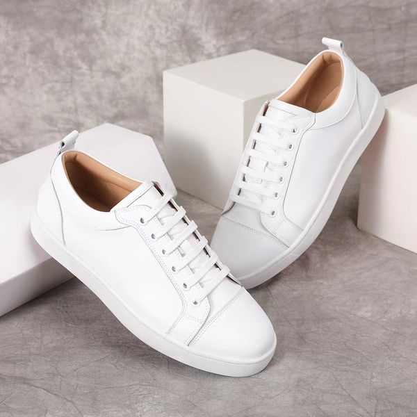 Лучшие роскошные кроссовки Junior Spikes Flat Men Casual Shoes Fun Vieira Low Top Flat Platform Platform Orlato кроссовки на открытой моде.