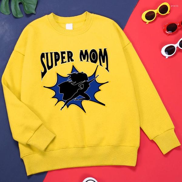 Felpe con cappuccio da uomo Super Mom Sii uguale a qualsiasi cosa Felpa con cappuccio da uomo in pile Moda Grafica per esterni Abbigliamento Tuta classica vintage per