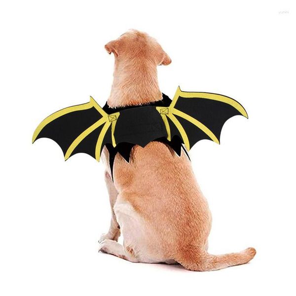 Collari per cani Ali di pipistrello per gatti per animali domestici per Halloween Dress Up Costume cosplay Trucco unico e confortevole per le ali