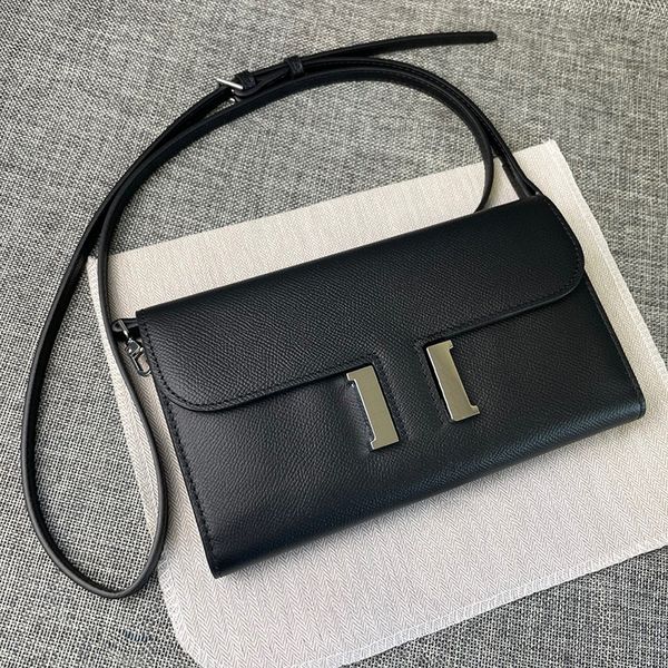 Modedesigner-Tasche Damen Umhängetasche aus einfarbigem Leder Multifunktions-Mini-Geldbörse Kartentasche Banknotenclip High-End-Tasche 9852