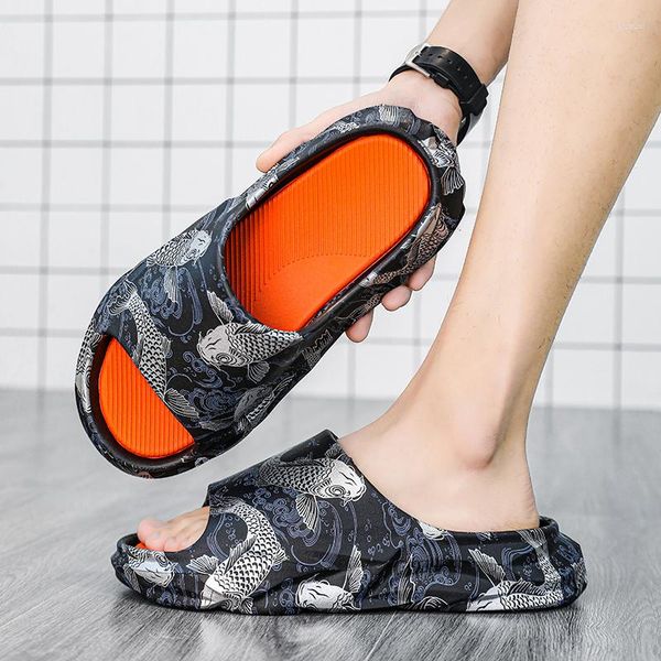 Hausschuhe Slides Unisex Frauen Männer Dicke Unterseite Straße Tragen Designer Marke Plattform Nicht Slip Wasser Schuhe Damen Weibliche Sandalen