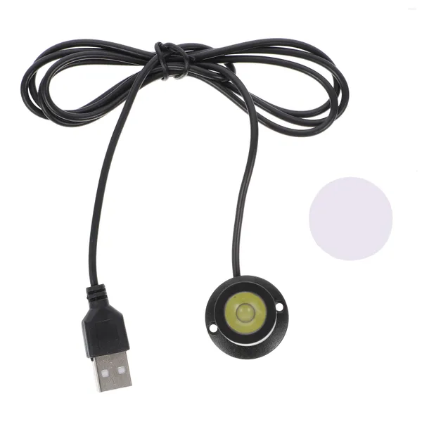 Duvar Lambası Göstergesi USB LED Track Dolap Kapalı Takı Ekran Vitrini Alüminyum Alaşım
