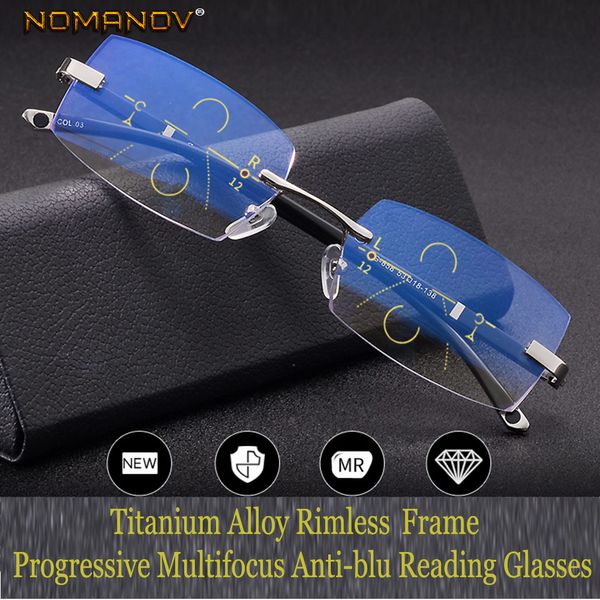 Солнцезащитные очки рамы nomanov = прогрессивные многофокальные очки для чтения.