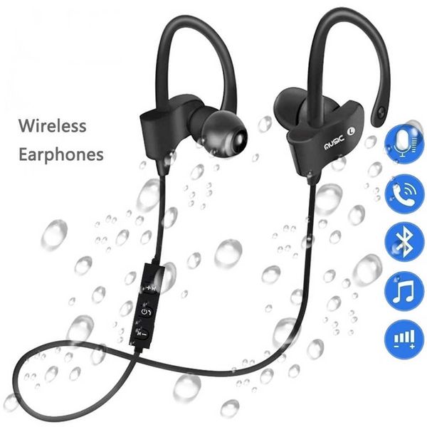 Sıcak kablosuz önleyici kulaklık tel kontrollü çağrı müzik kulaklıkları kulak içi bluetooth spor kulaklıklar hkd230828 hkd230828